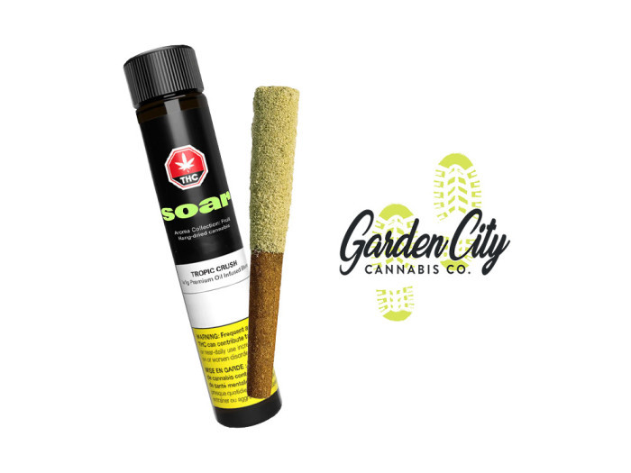 Soar Pre Rolls Available in St Catharines Welland and Fort Erie at Niagaras Hometown Dispensary Garden City Cannabis Co 