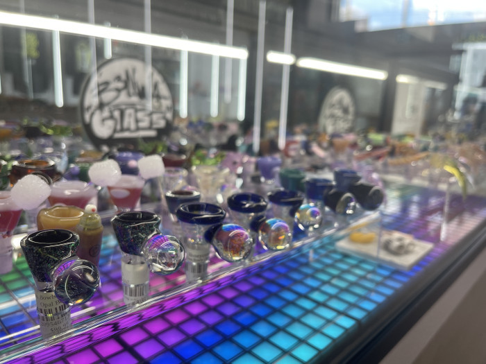 Cannabis Bongs Pipes and Glassware available at Garden City Cannabis Co in Fort Erie
