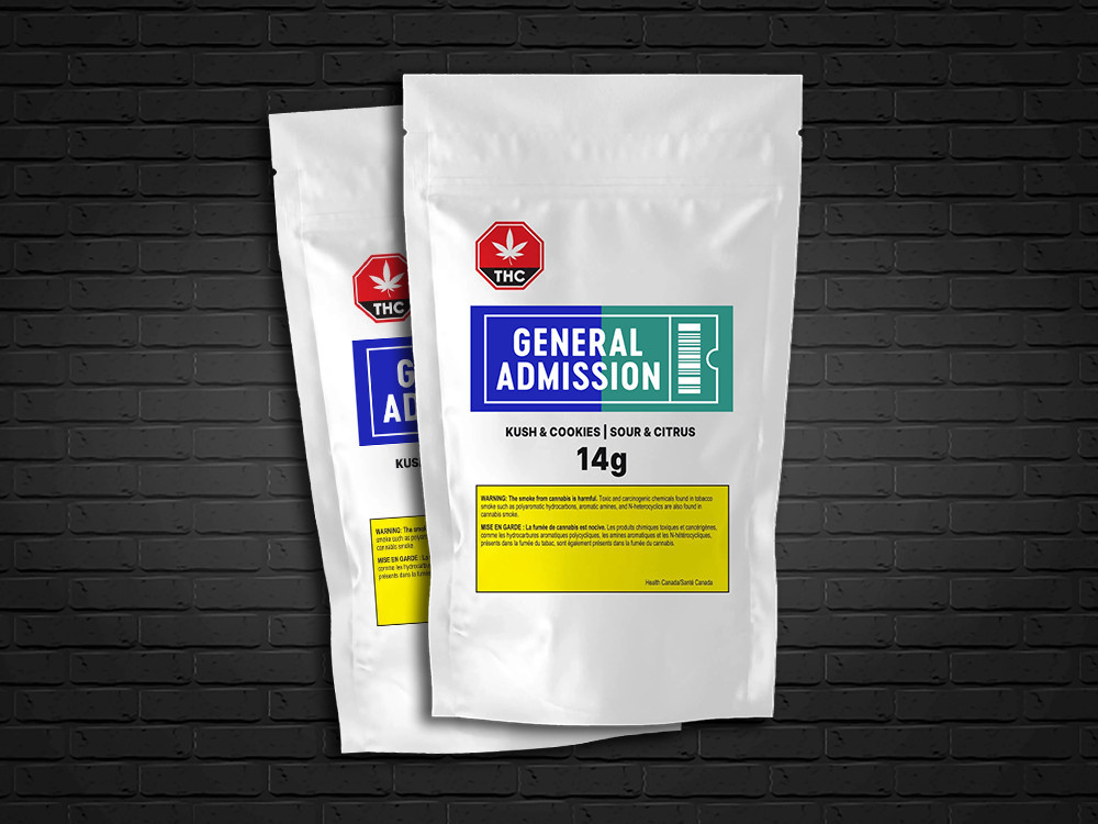 General Admission 14g bags are ON-SALE this month at GCCC