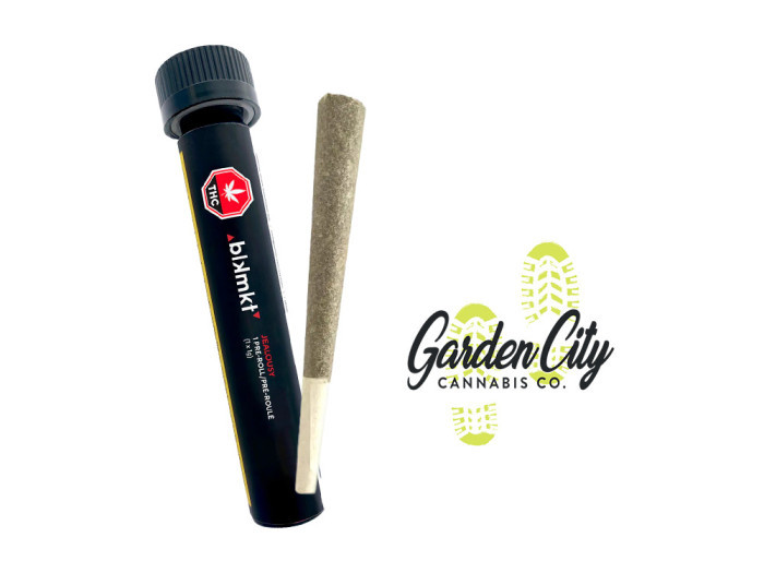 Blkmkt Jealousy Pre Rolls Available in St Catharines Welland and Fort Erie at Niagaras Hometown Dispensary Garden City Cannabis Co 