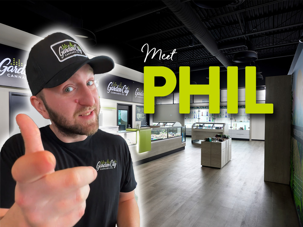 Meet Phil! Personal Trainer and Budtender at Garden City Cannabis Co