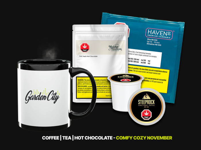 ALL Coffee, Cocoa & Tea in ON SALE | Garden City Cannabis Co. 