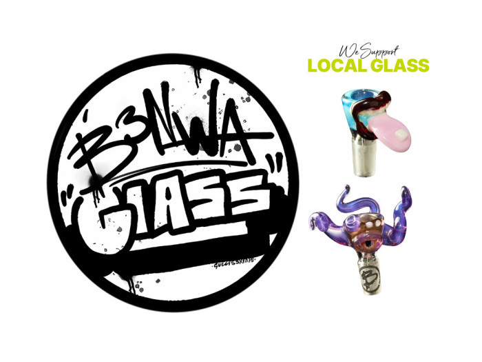 Garden City Cannabis Co is Proud to Stock Benwa Glass by Ben Charlebois