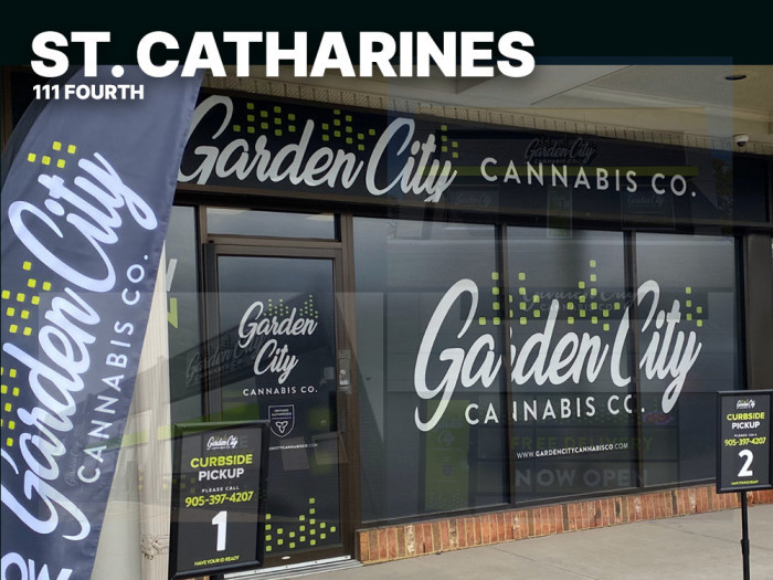 Store #1 | 111 Forth Ave | St Catharines | Garden City Cannabis Co