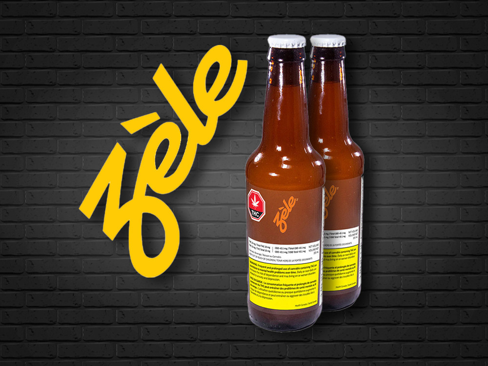 Zele Beverages Available at Garden City Cannabis Co 