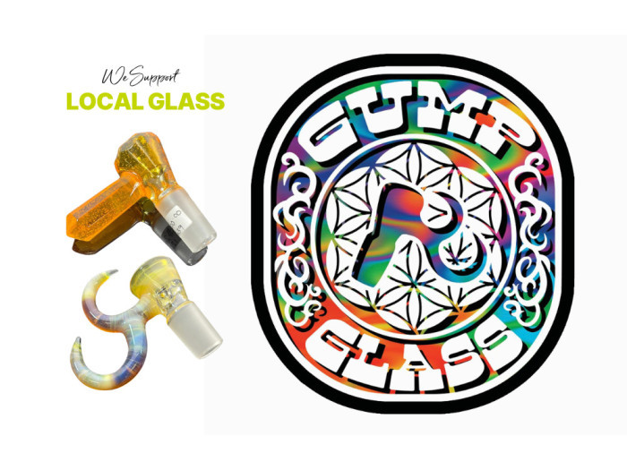 Garden City Cannabis Co is Proud to Stock Gump Glass by Jeremy Royal 