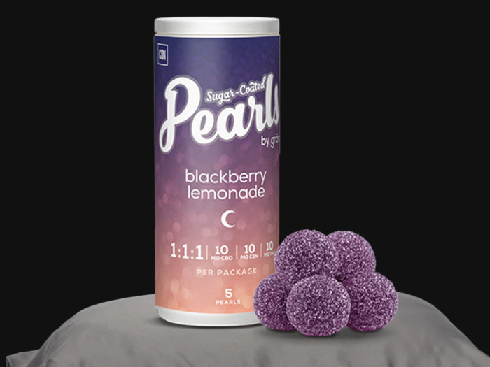 PEARLS - Blackberry Lemonade 1:1:1 CBN/CBD/THC Gummies