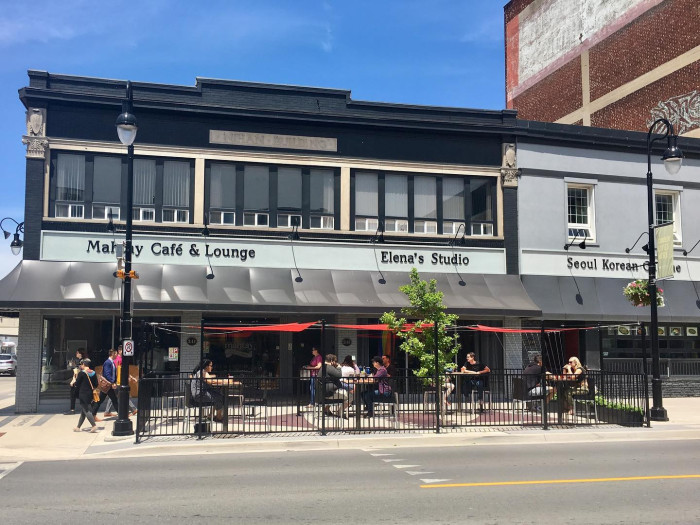 Mahtay Cafe in Downtown St. Catharines