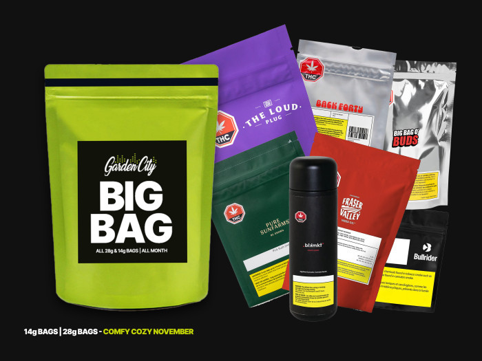 ALL 28g & 14g Bags are ON SALE this November | Garden City Cannabis Co. 