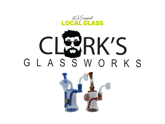 Garden City Cannabis Co is Proud to Stock Clarks Glassworks by Clark Matthews 