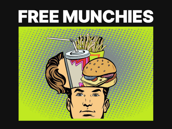 Free Munchies at 623 Niagara Street 