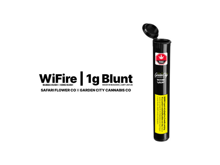 WiFire 1g Blunt | Craft Grown in Niagara | Garden City Cannabis Co