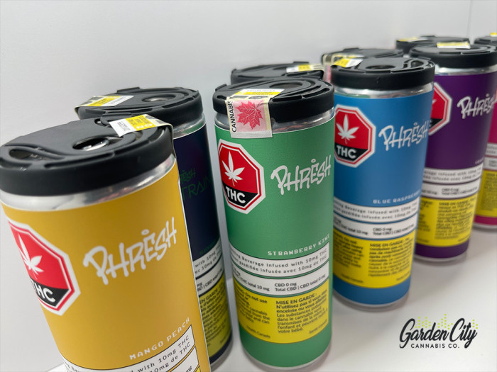 Phresh Drinks | Cold and In Stock at Garden City Cannabis Co 