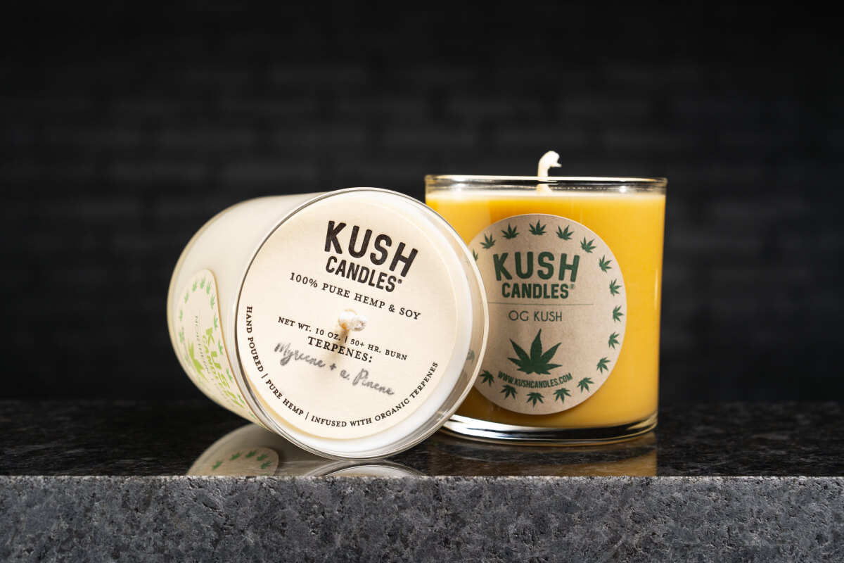 Kush Candles and smell control