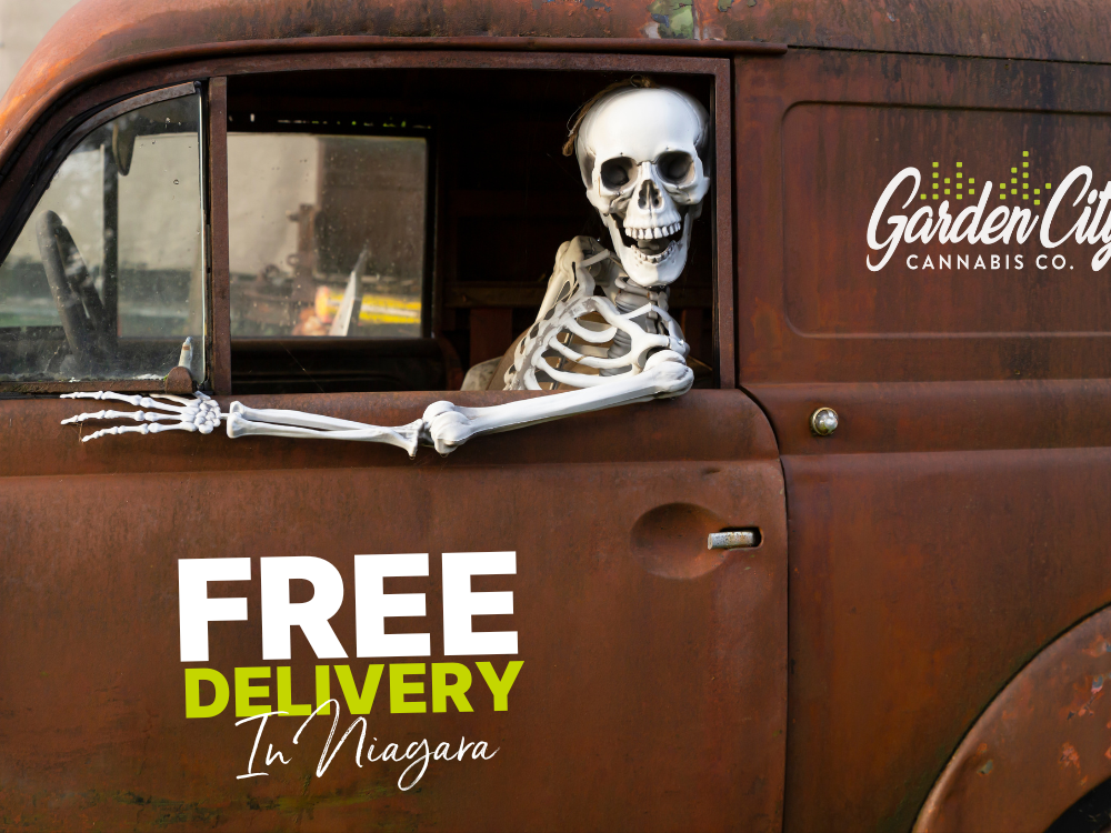 Garden City Cannabis Co Free Delivery in Niagara Niagara's Dispensary for free delivery