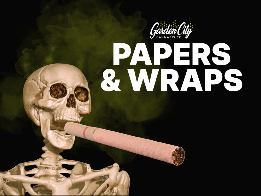 Garden City Cannabis Co Huge Selection of Papers and Wraps Niagara's Biggest Selection of Cannabis Papers and Wraps