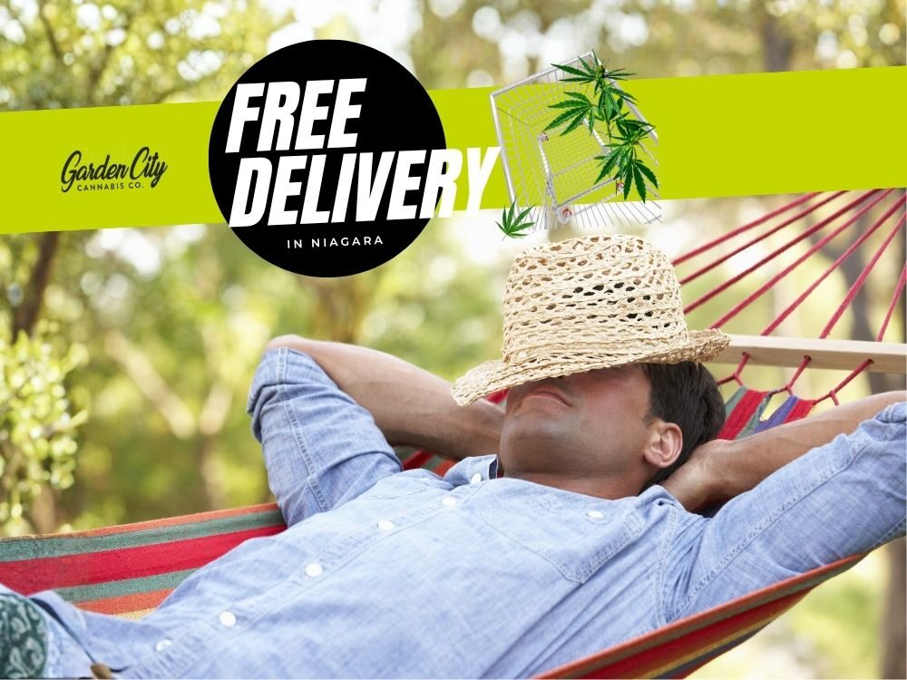 Free Weed Delivery in St Catharines Welland Niagara Falls Thorold and Fort Erie